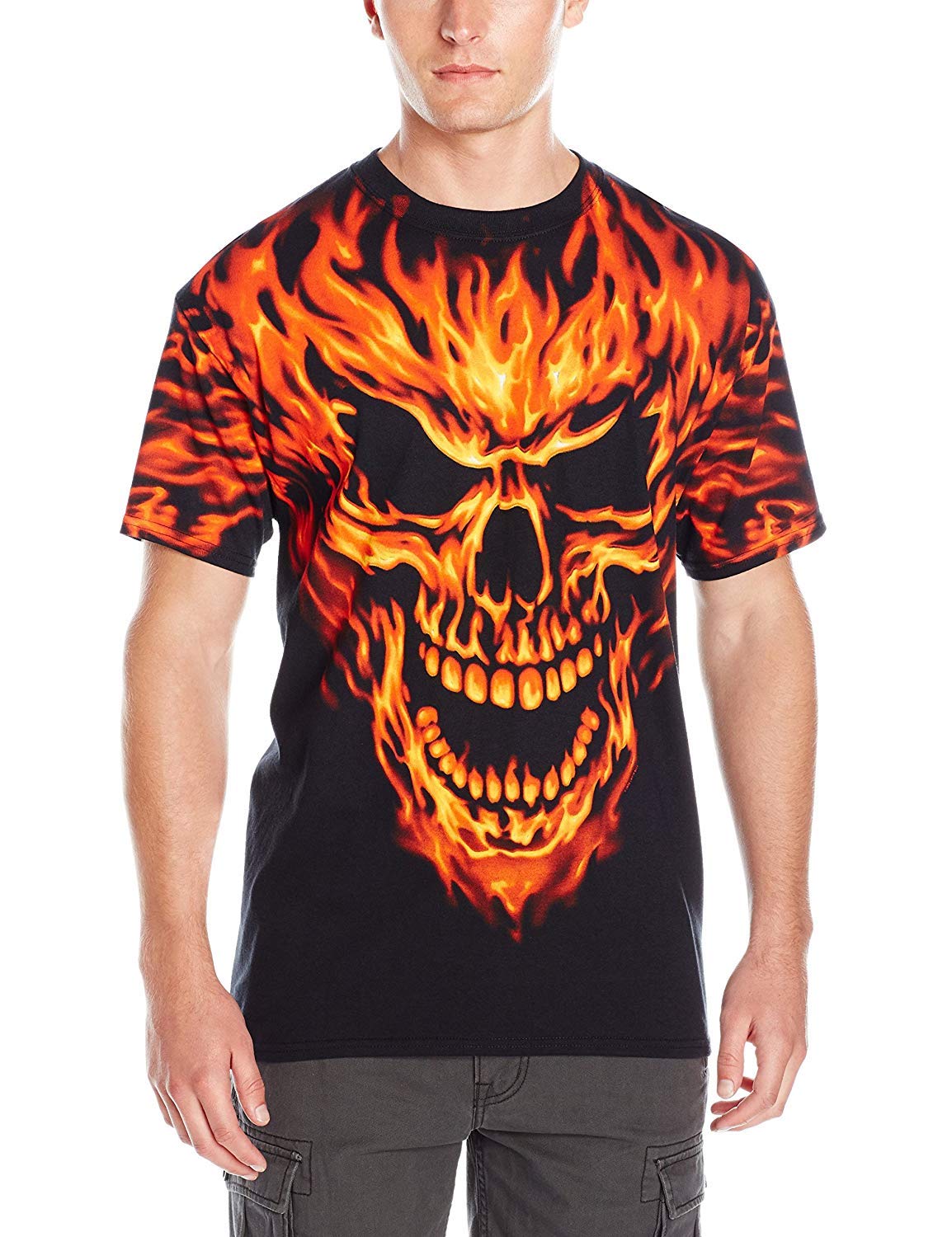 Liquid Blue Raging Inferno T-Shirt Camiseta para Hombre
