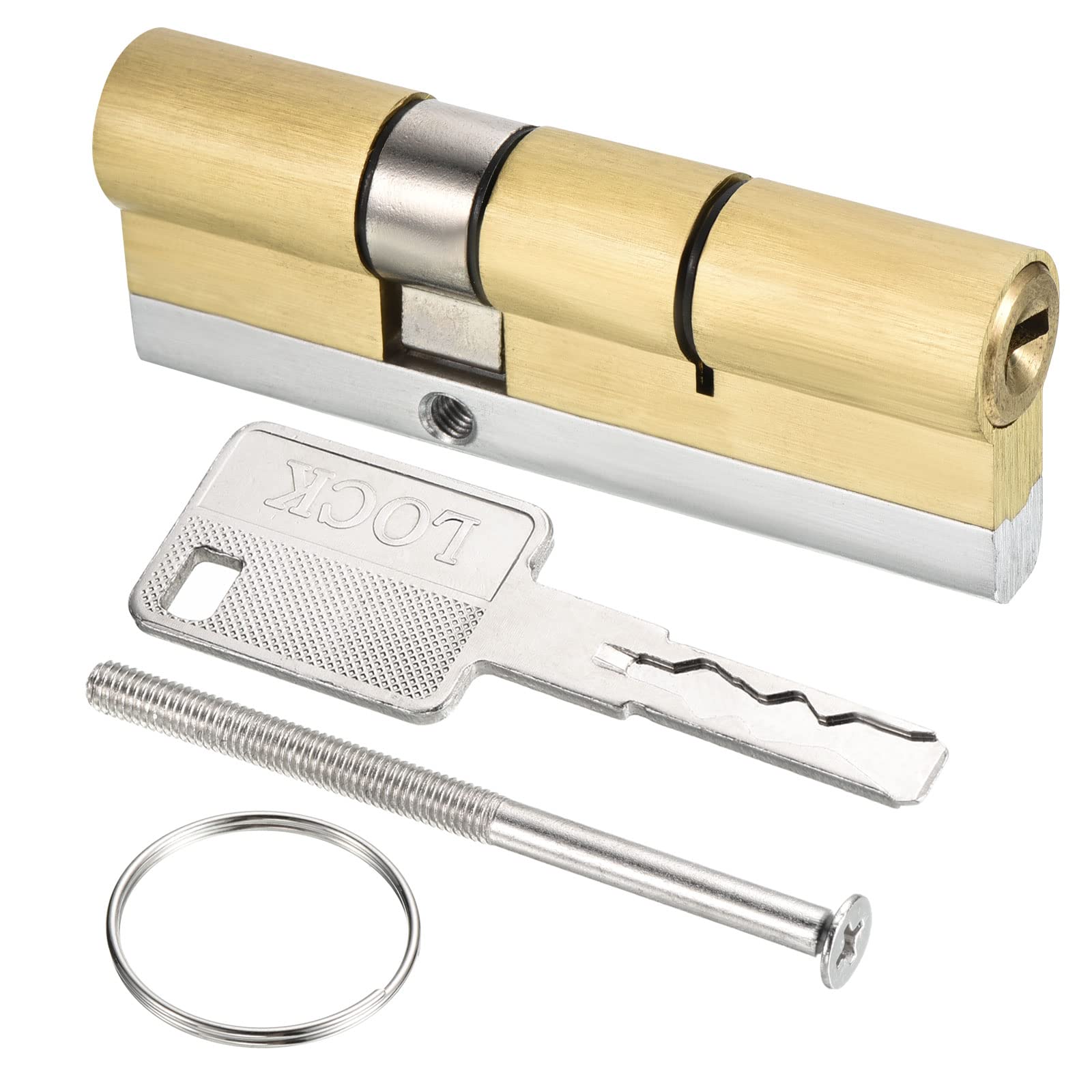 Cilindro de doble cerradura para puertas de madera y aluminio en accesos residenciales