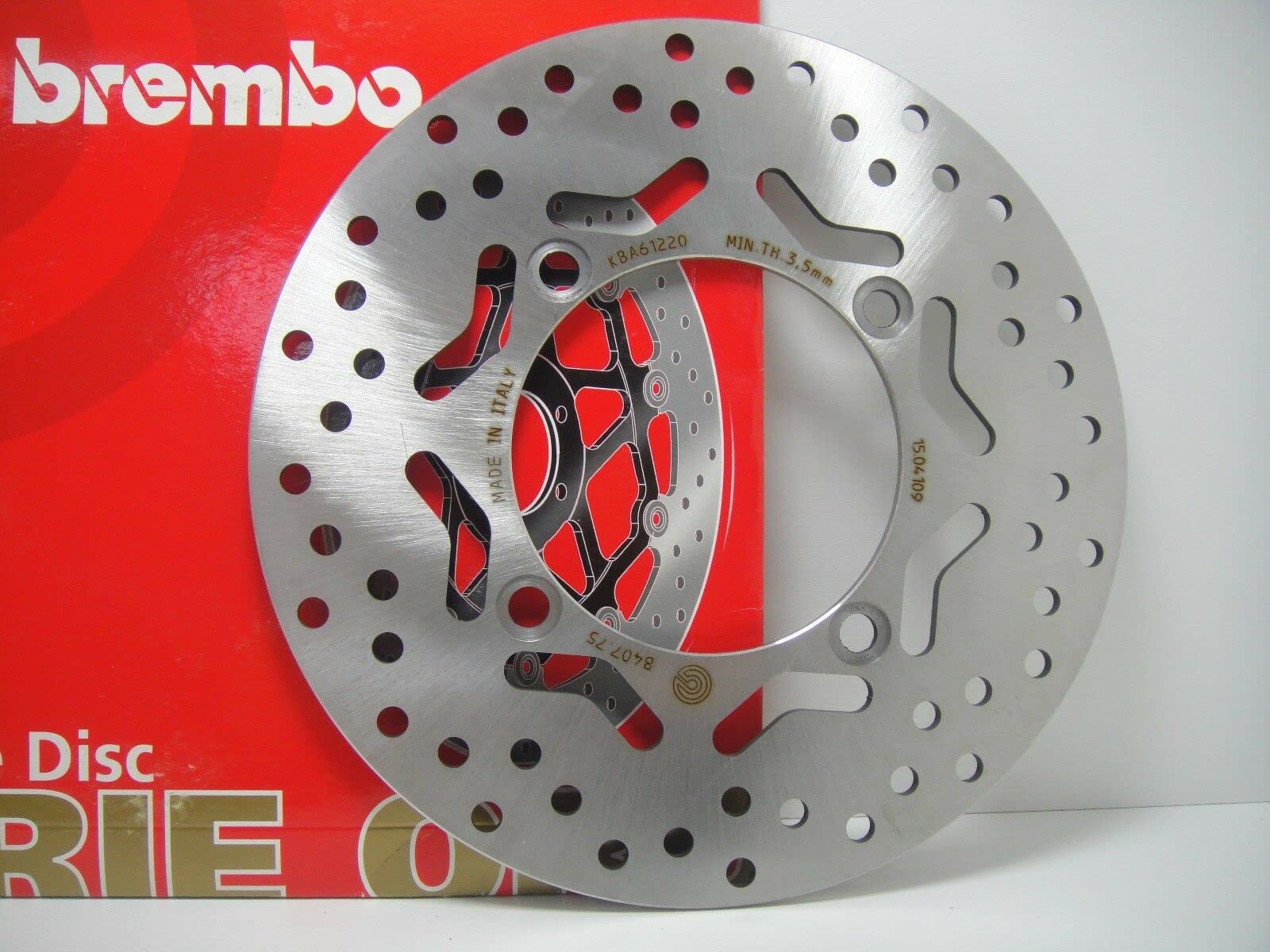 DISCO FRENO ANTERIORE BREMBO SH 125 150 2009>2020 S-WING 125 150 2007>2015 FORZA 250 2000>2008 JAZZ 250 2000>2007 FORESIGHT 250 1998>2005