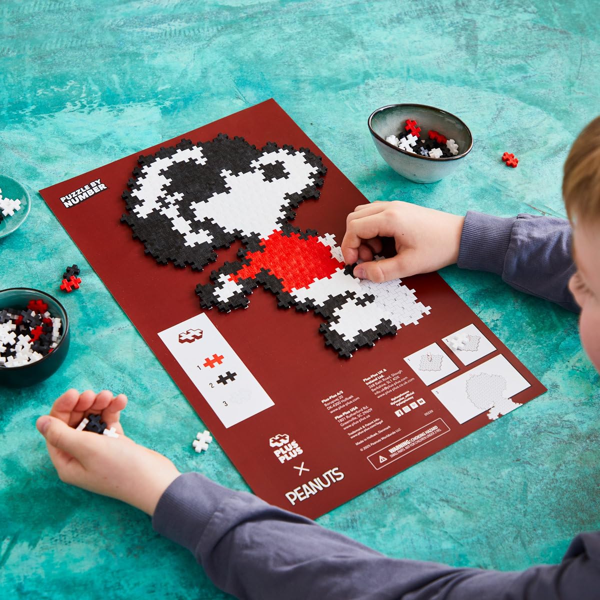Plus-Plus Peanuts - Puzzle by Number - Bundle - 1100 elementów