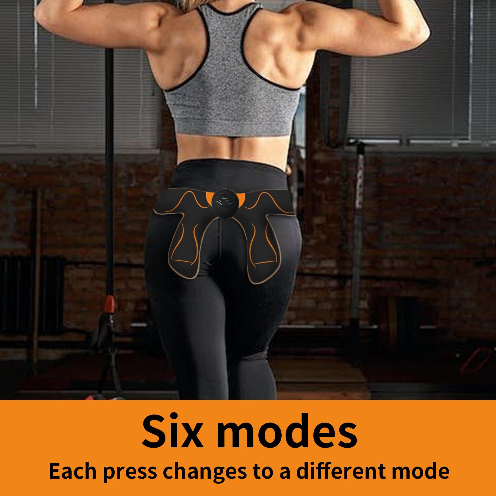 Générique Formateur Musculaire pour Hanches | Machine Électronique de Remodelage Fessier | Équipement de Fitness Corps 6 Modes pour Hommes et Femmes Adultes Adolescents Personnes Sédentaires
