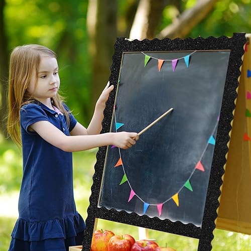 Miniatura 4 de Containlol Bordes del aula del Día de San Patricio para decoración de tablón de anuncios, 118 pies, bordes de tablero de anuncios de regreso a