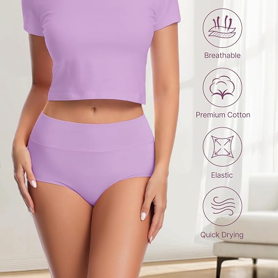 Womens Cotton Underwear Briefs for Women Ladies Panties