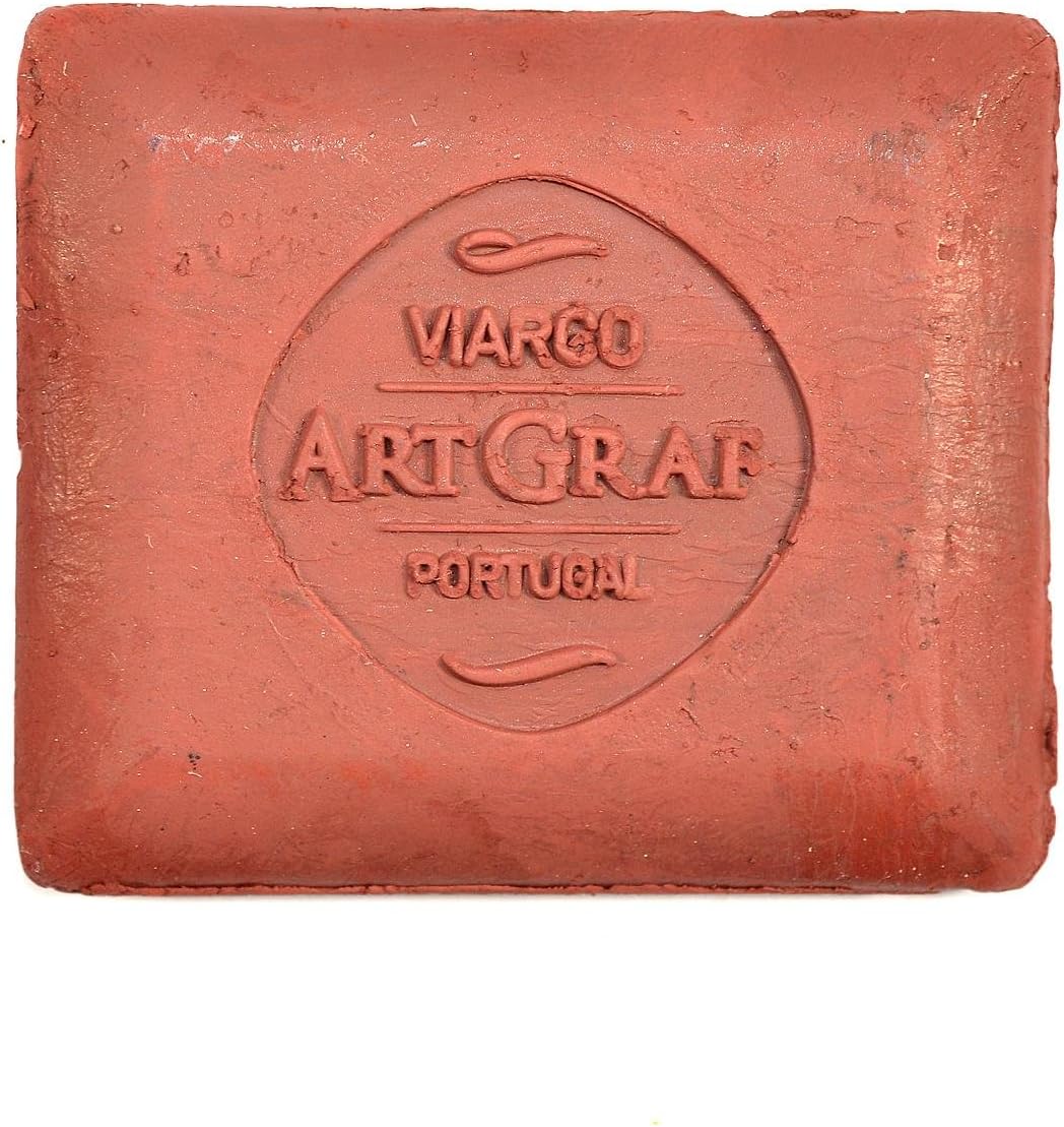 Art Graf Artist Water Soluble Tailors Chalk Set of 3 Rich & Intense Colors (in Cork Box), Monochromatic 3 Pc Set