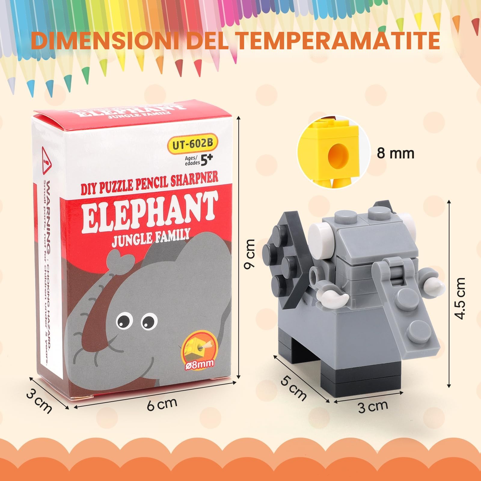 24Pcs Temperino, Gadget Compleanno Bambini, Regalini Fine Festa Compleanno Bambino Invitati, Pignatta Regalo Compleanno Bambina