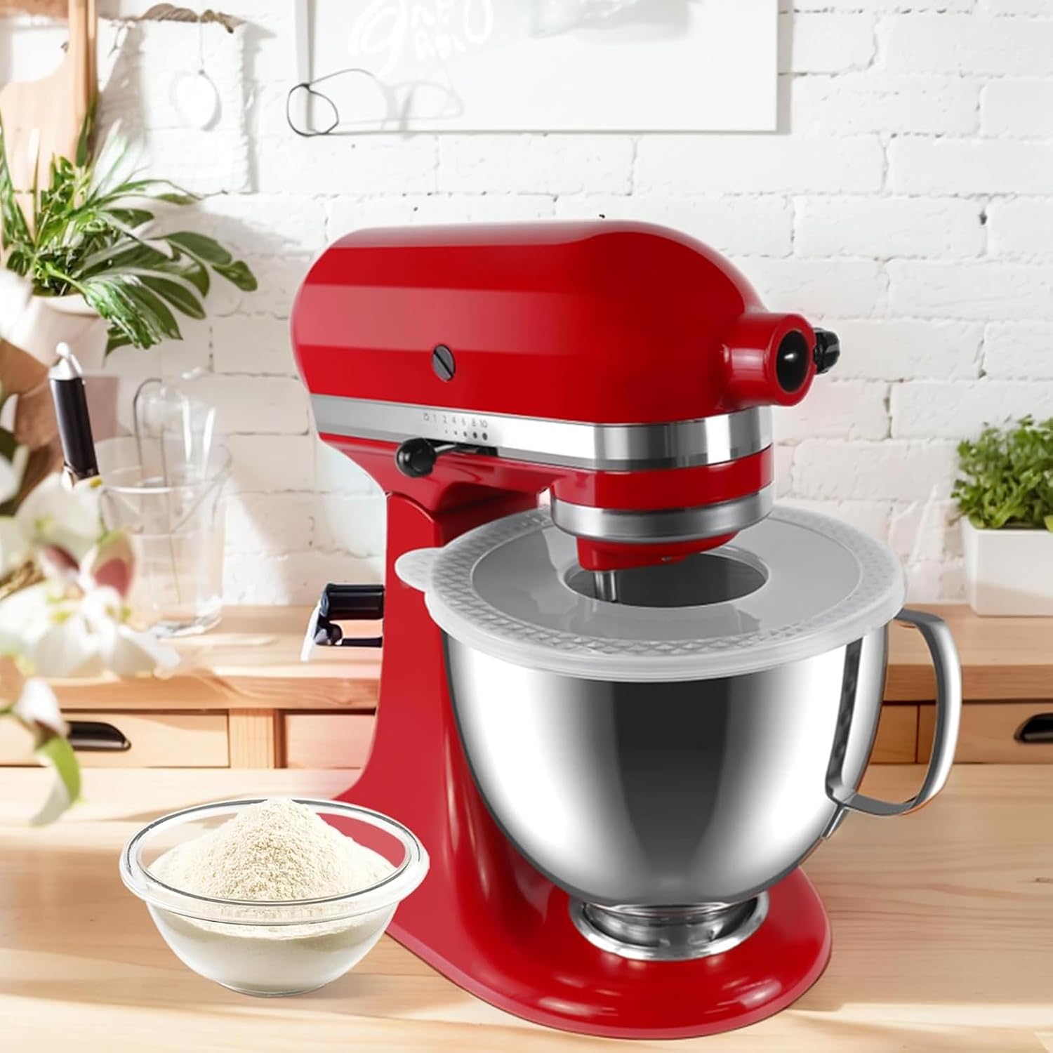 Cutter Bowl Lid Replacement for 4.5QT / 5QT Stand Mixers