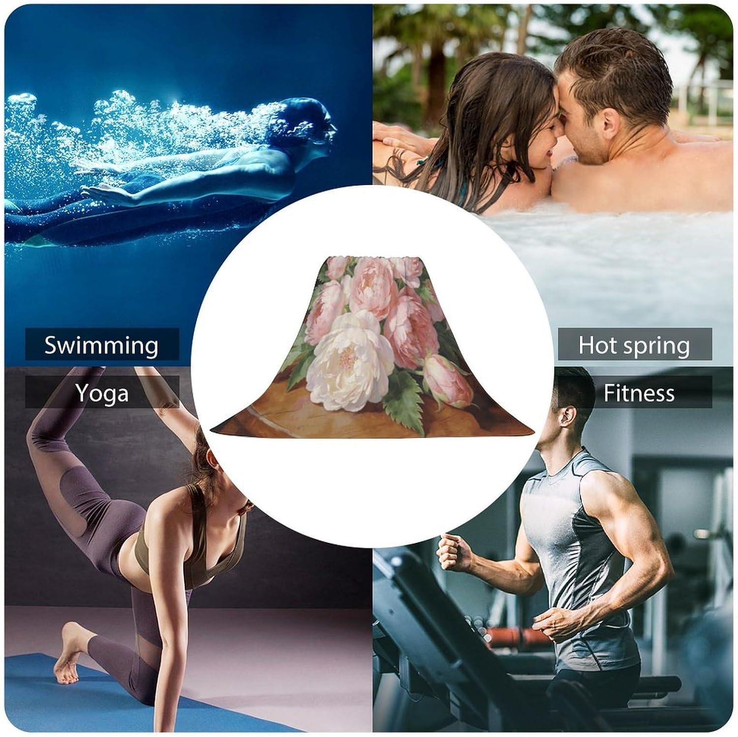 The Tableside is Elegant. Bath Towel, Highly Absorbent & Quick Drying Beach Towel, Compact & Lightweight Pool Towel for Bathroom, Beach, Pool, Gym, Spa, and Hotel Use