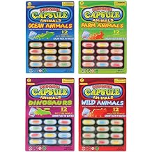 toy toy magic grow cultivation capsule shape water spread in water large assortment soft foam soft marine poultry dragon wild animal education kids boys