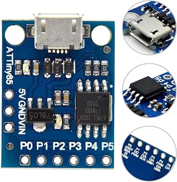 2 個 Digispark USB 開発ボードベースの教育目的電子プロジェクト用マイクロコントローラーボード Digispark キックスターター USB 開発モジュール