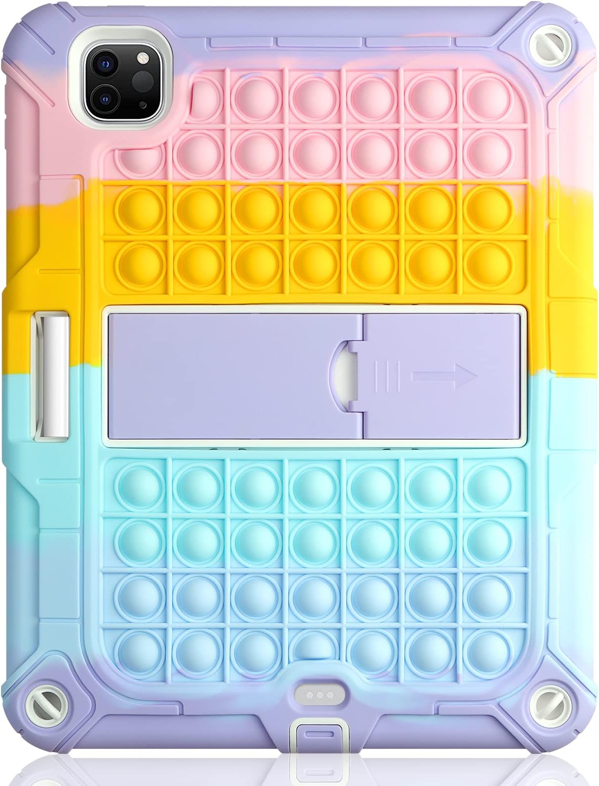 for iPad 11 Case,iPad Pro 2020/2021 Case with Kickstand,iPad air 4 Case iPad 10.9 Case with Pencil Holder Case Protective Cover for iPad Pro 2020/2021/iPad air 4/ Pro 10.9