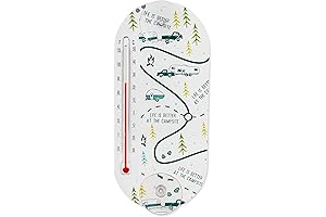 Camco Life is Better at The Campsite Window Thermometer for RV -...
