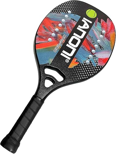 Miniatura 2 de Pala de Tenis de Playa Raqueta de Tenis de Playa Fibra de Carbono con Núcleo de Espuma de Memoria EVA Palas de Tenis de Playa