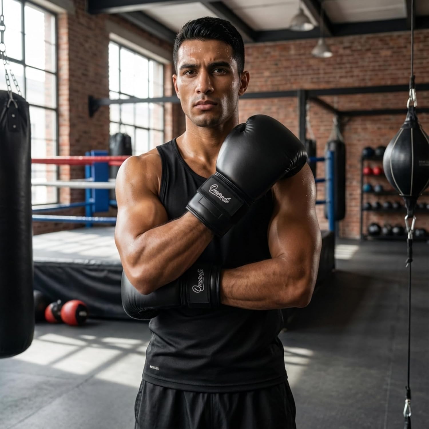 Convertisseur de Gants de Boxe à Lacets-Lace Up Boxing Gloves Converter - Lace to Strap Training Gloves System, Hook and Loop Lace Converter