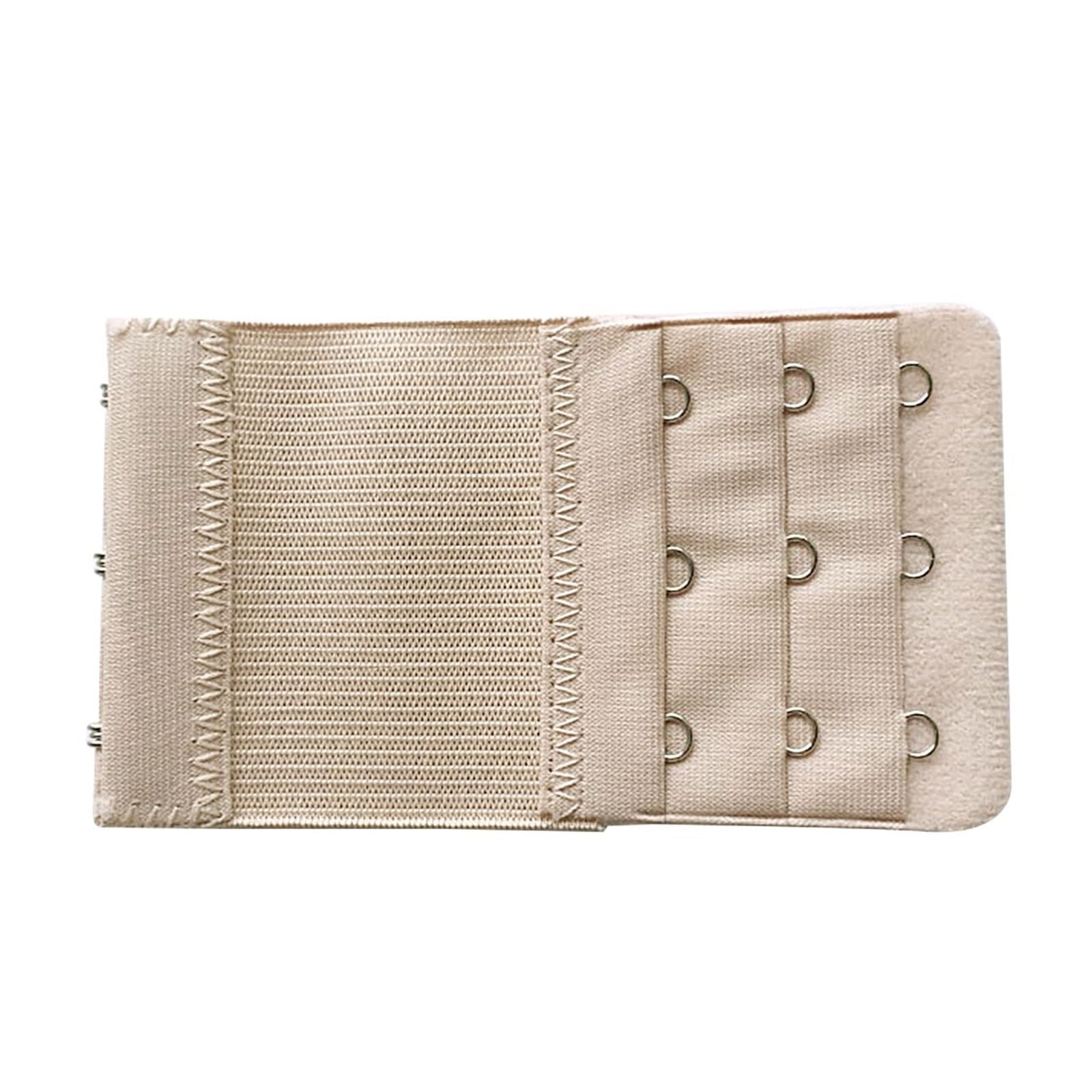 Extensor de Sujetador for Mujer, Correa Extensores, 3 Filas Ganchos, Ropa íntima Ajustable, Hebilla Gancho Alargada, cinturón extensión, 1 ud