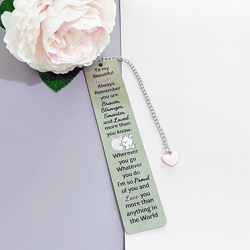 Miniatura 3 de Marcapáginas Regalos de graduación Inspiradores Ir a la universidad Aliento Recuerdo Cumpleaños Navidad Mujer Adolescentes Distancia Acompañar