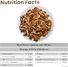 Zeina Raw Walnut Halves (500g) - Naturally Gluten Free Vegan Approved Low Sugar Walnut Halves, Premium Healthy Nut Snacks, Used in Home Baking, Cooking or Salad Toppings