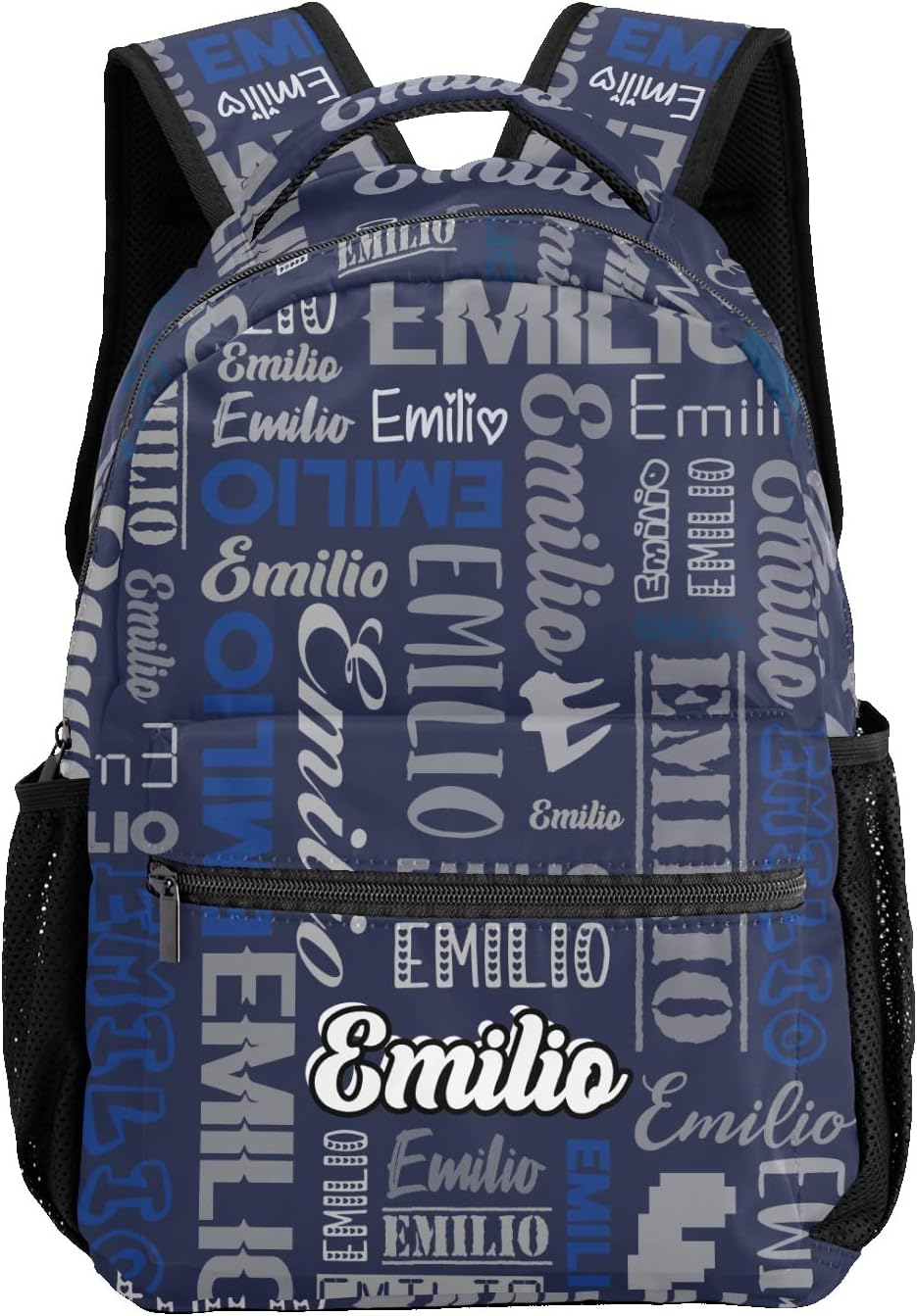 ZAACUSTOM Custom Backpack School Bag for Girls Boys Kids