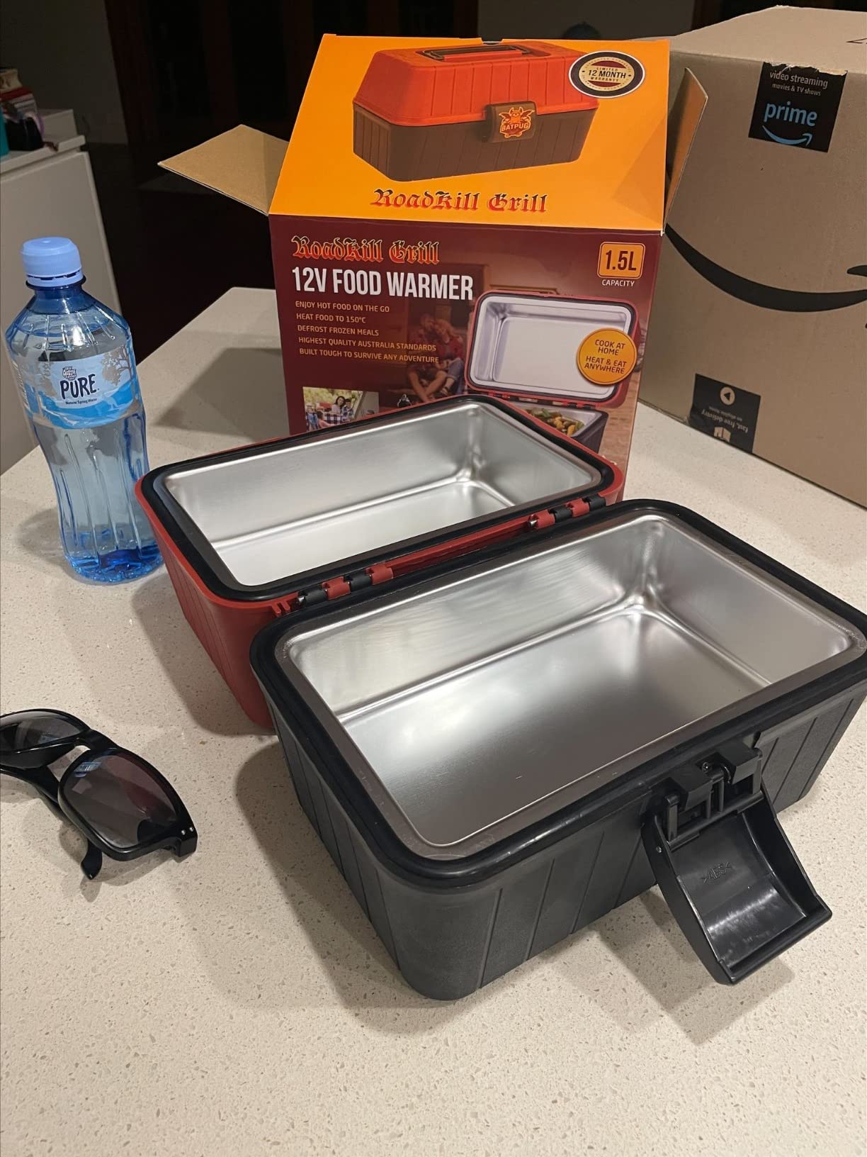 Tough Portable Food Warmer 12 Volt by BATPUG 12v Food Warmer Portable