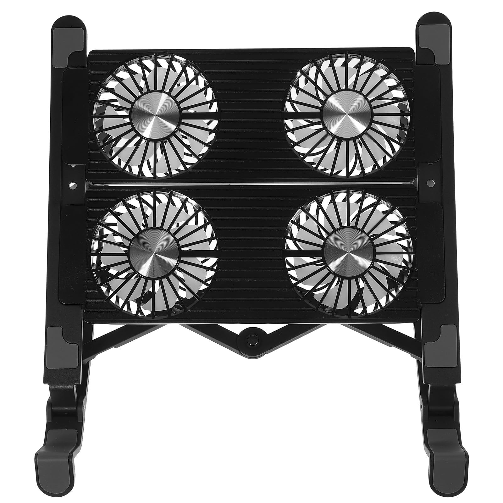 Supporto per Laptop Ventola, Angolo Regolabile, Usb, Nero