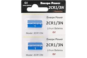 Recharge Your Pet's Security: 2CR1/3N 6 Volt Replacement Battery for Peace of Mind