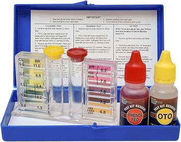 Blue Devil B7228 3-Way OTO Test Kit - Chlorine/Bromine & pH