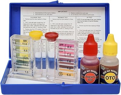 Blue Devil B7228 3-Way OTO Test Kit - Chlorine/Bromine & pH