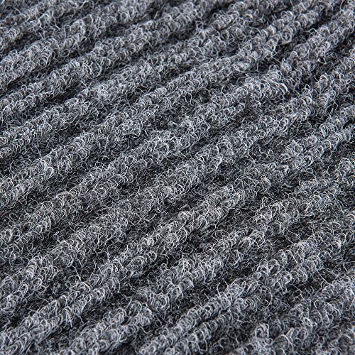image for Fasmov 2 Pack Indoor Outdoor Entrance Rug Floor Mats Shoe Scraper Door