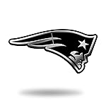 Rico Industries NFL New England Patriots Chrome Finished Auto Emblem 3D Sticker