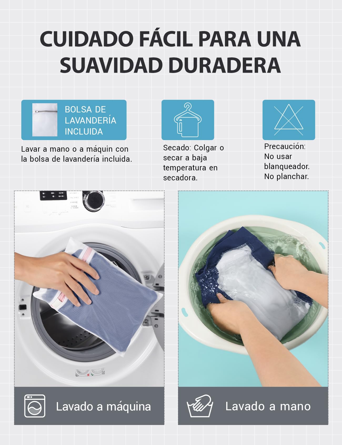 Carer Pack de 3 Calzoncillos Bóxer para Incontinencia Hombre 250 ml de Absorción, Ropa Interior de Algodón Suave y Transpirable Lavable y Reutilizable Protección Antifugas Azul Talla XL