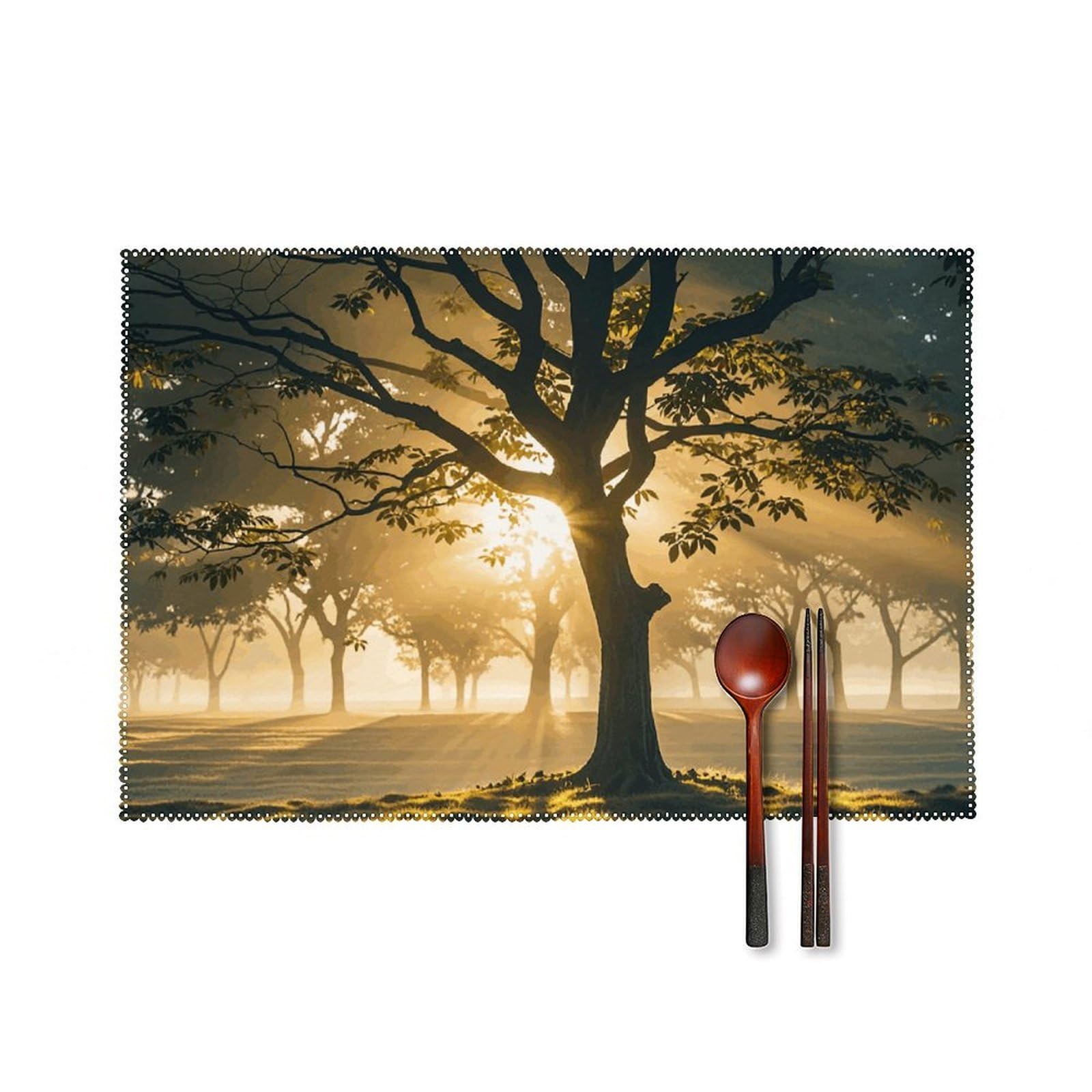 Sets de table en toile lavables pour sublimer vos repas de fête et mariages
