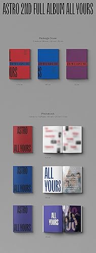 Miniatura 2 de Fantagio Music Astro - All Yours Vol2 Álbum  póster plegado  juego de tarjetas fotográficas adicionales ME ver KTMCD0882