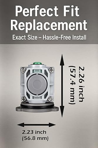 Miniatura 2 de ALITZ 1 unidad de equilibrio de presión compatible con el estándar americano 077171-0070A para válvulas de grifo de bañera y ducha de control único,