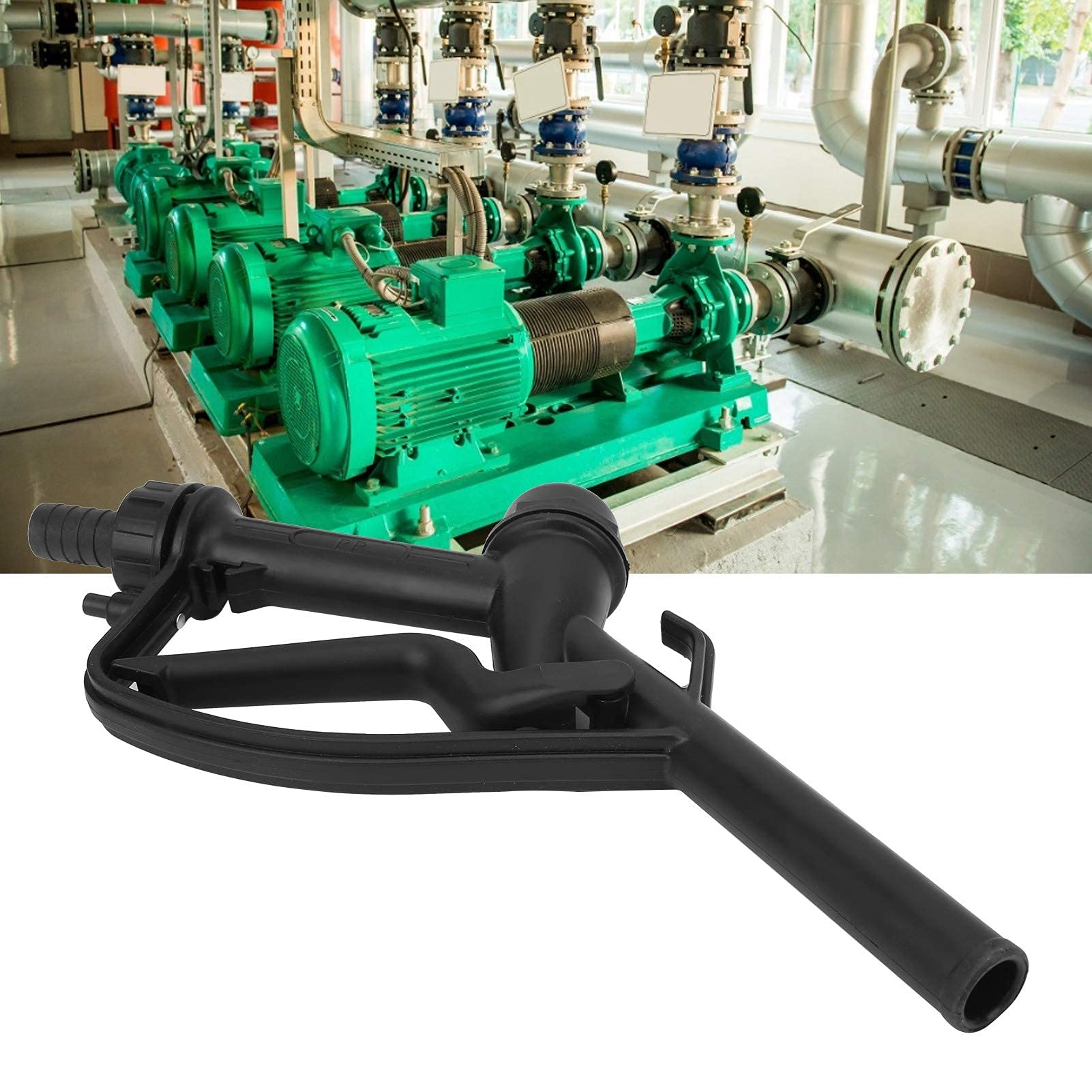 Buse de Carburant, Buse de Pistolet à Carburant Buse Manuelle Buse de Pompe Pistolet de Station-service Pistolet à 25 Mm pour Eau, de Transfert de Liquide Chimique,