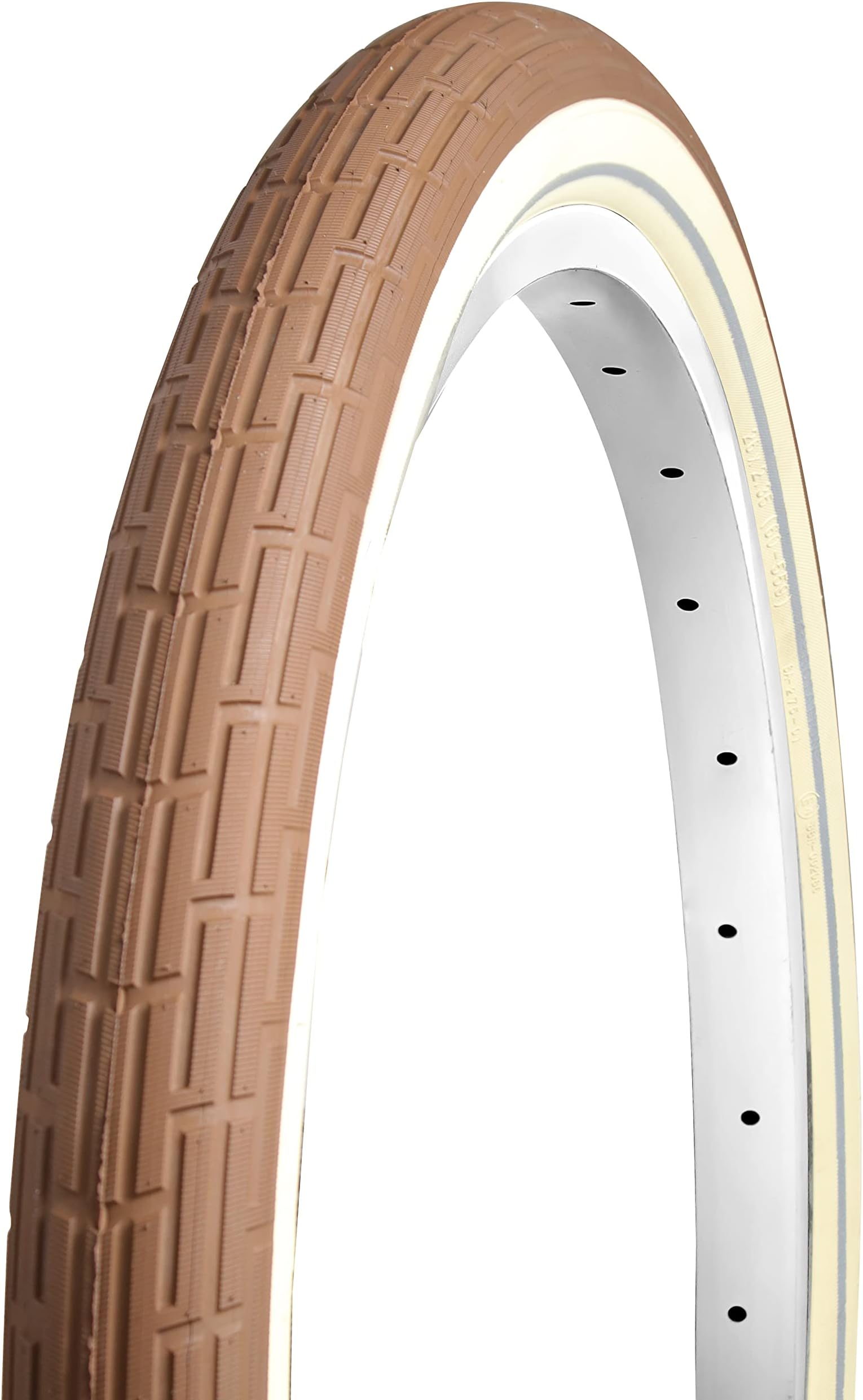 'Deli Tire 26 x 2.35 inch, Folding Bead, Beach Cruiser Bike Tire, 26'' x 2.35'''