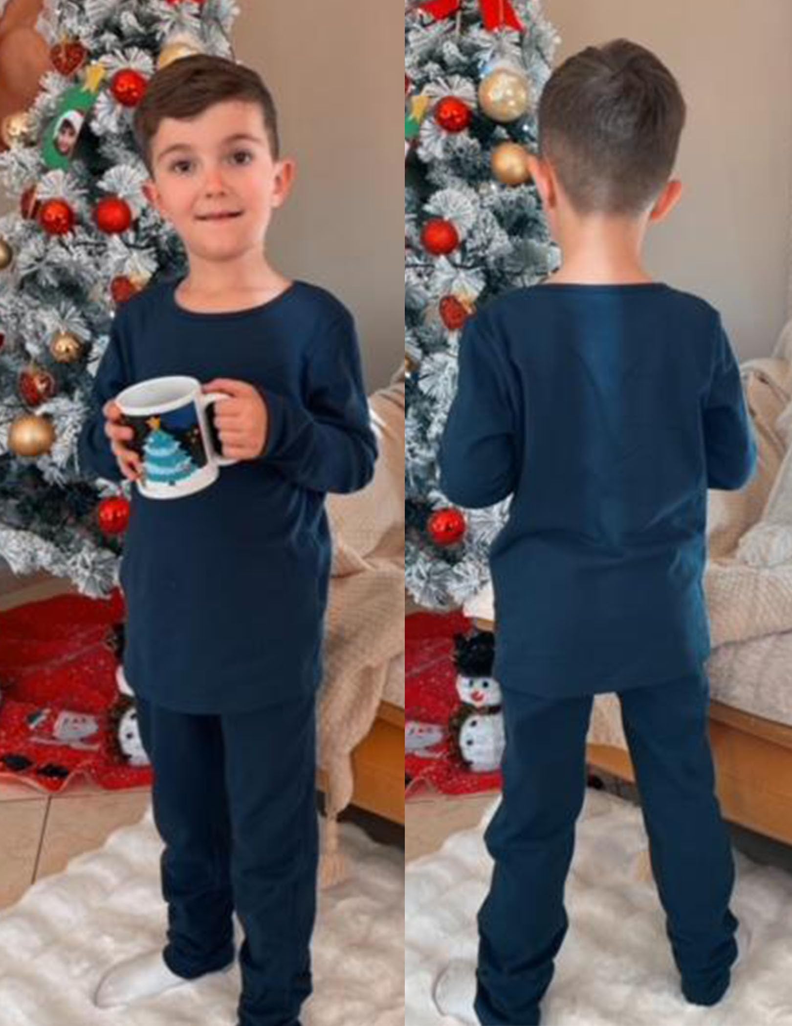 Arshiner Intimo Termico Bambino Biancheria Intima Termica Bambina Pantaloni e Maglia Termica Traspirante Asciugatura Rapida per Sci Corsa Calcio 5-12 Anni