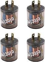 Vista 1 de 4 unids 2 pin 12 V señal de giro electrónico relé intermitente 2 clavijas 20 amperios para universal automóvil, motocicleta, bicicleta, scooter Fix