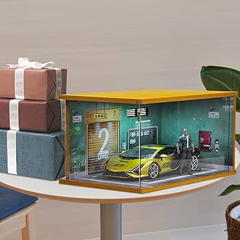 Amazon.co.jp: cxiiuui 1/18 ミニカー 収納 ディスプレイ ケース