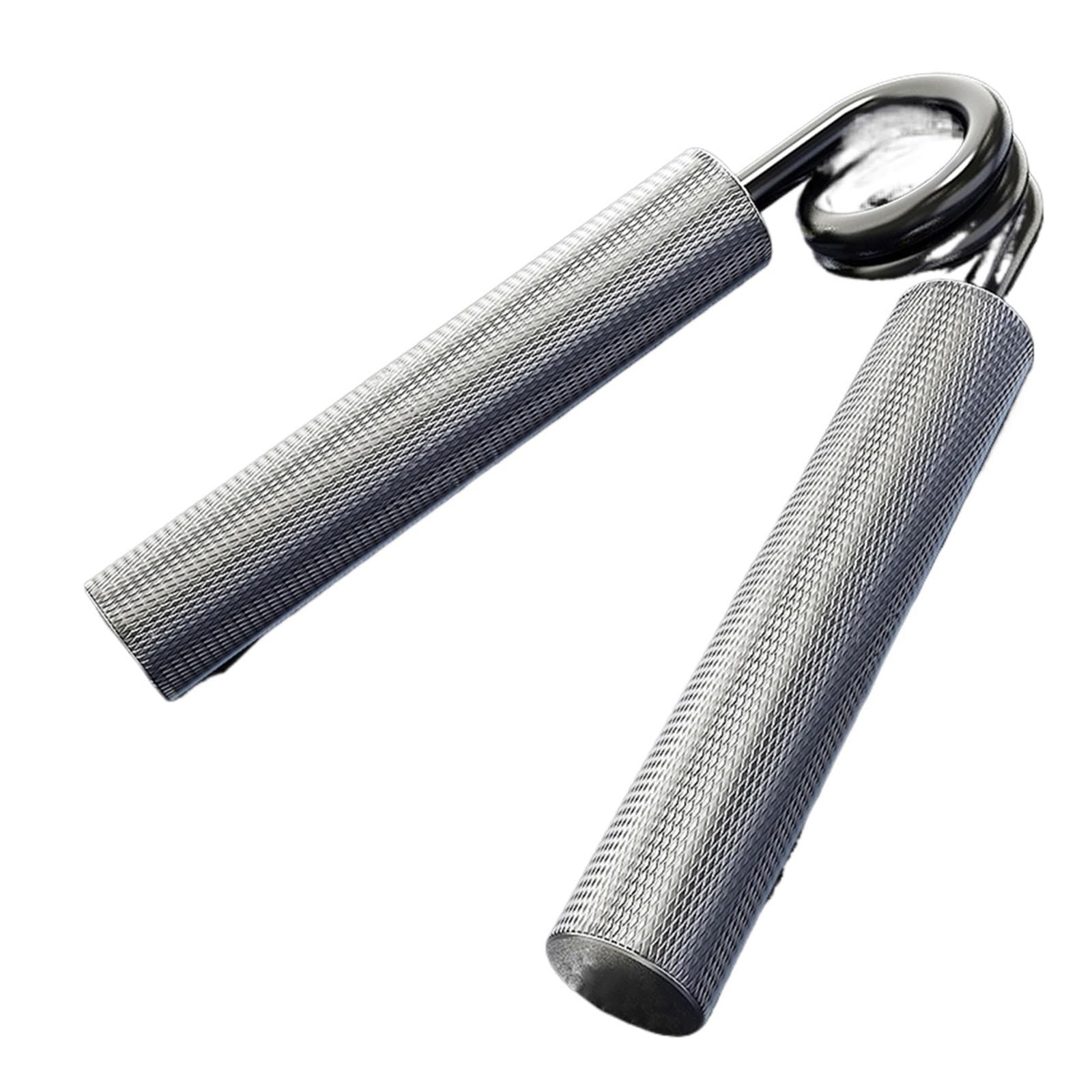 FLYIODFCXV Wrist trainer, 100-300lbs 1PC Fitness Non-Slip Forearm Muscle Exerciser Hand Rehabilitation Exercising(Silver(100LBS))