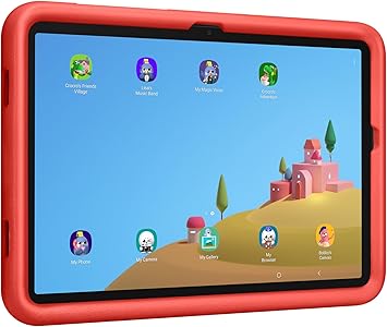Samsung Tab A11+ (Edição Infantil), 6GB RAM, 128GB, Armazenamento, Cor Vermelha