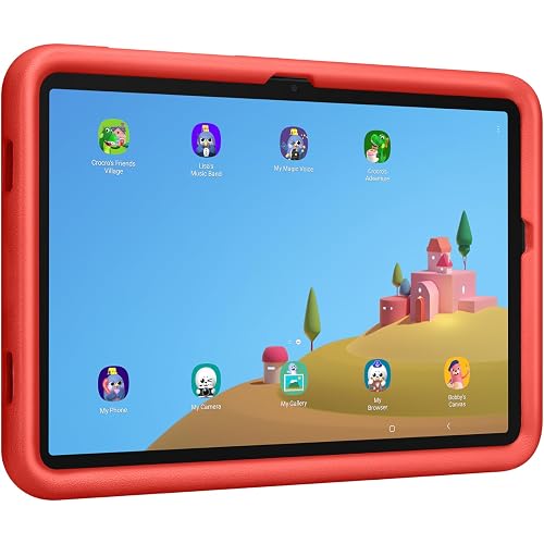 Samsung Galaxy Tab A11+ Kids Edition, 128 GB Android Tablet, Large Display, Durable, Slim, Light, Long Battery Life, US Version, Red