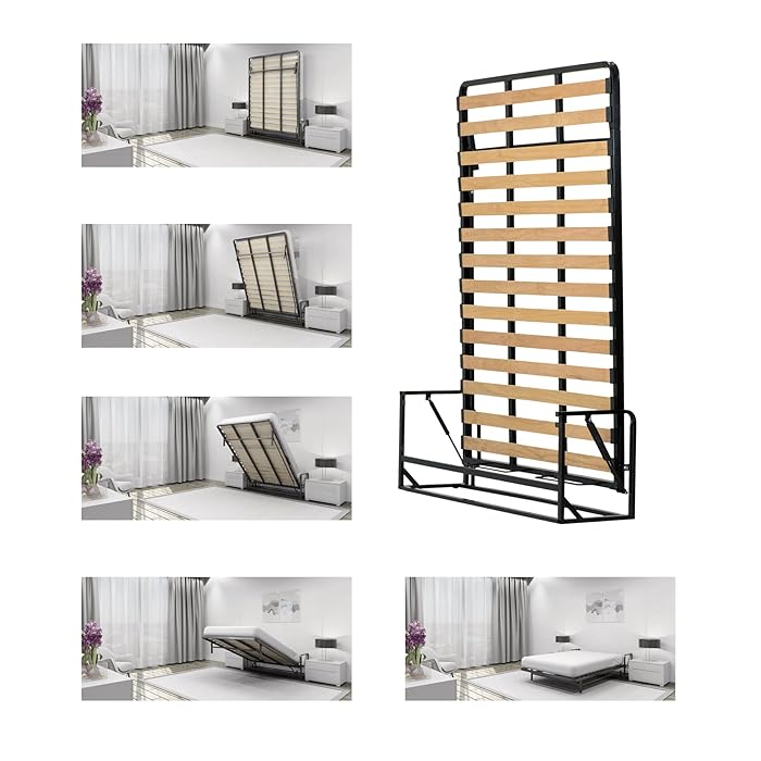 Buy Wallbedking Double Vertical Classic Wall bed 4ft 6in x 6ft 3in