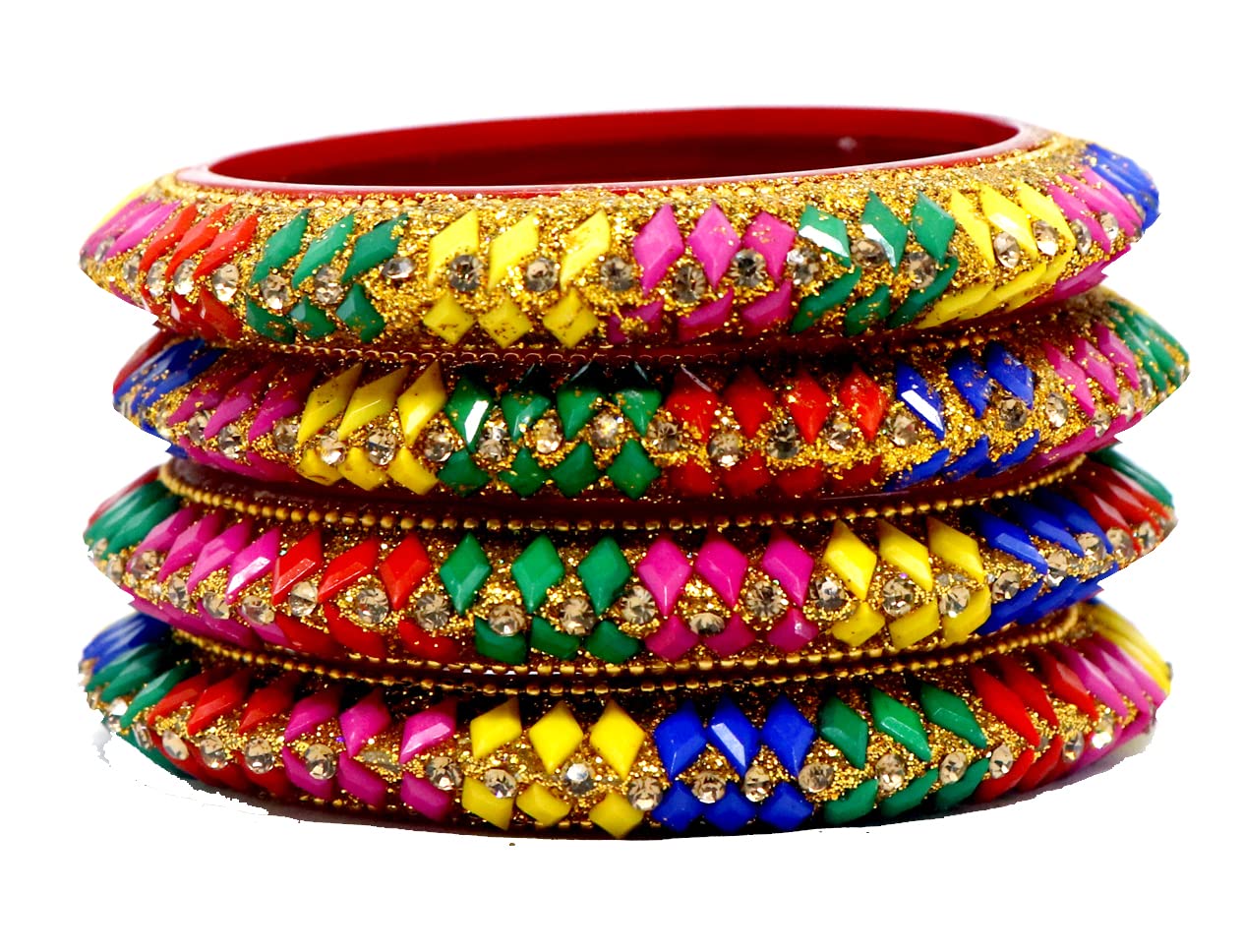 GLASS EMPIRE GLASS MOTA KADA SET FOR WOMEN OR GIRLS (PACK OF 4) (2.4, GOLD) (B0BGNTQN4Y) Amazon Price History, Amazon Price Tracker