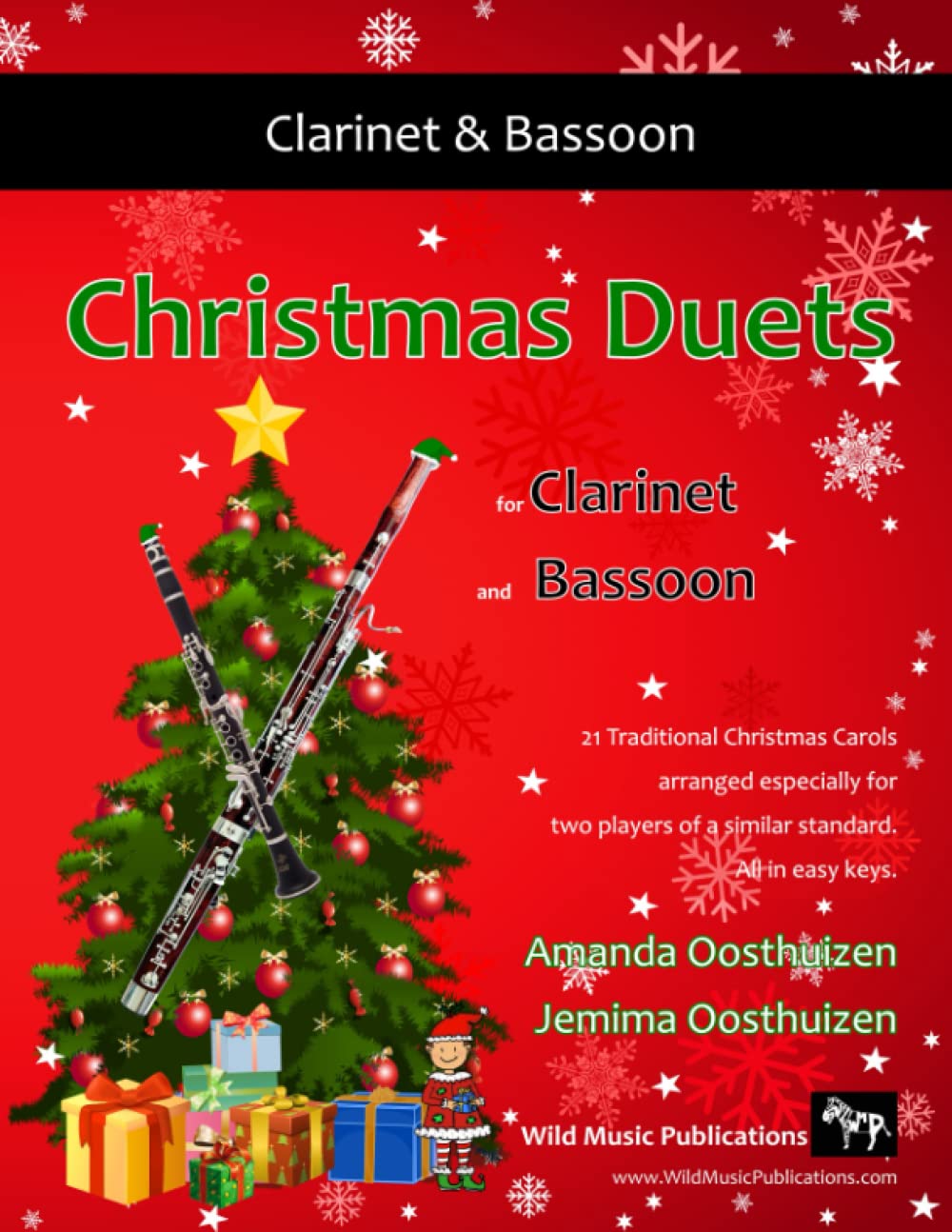 Christmas Duets for Clarinet and Bassoon: 21 Traditional Christmas Carols arranged for equal clarinet and bassoon players of intermediate standard. ... of the clarinet parts are below the break.