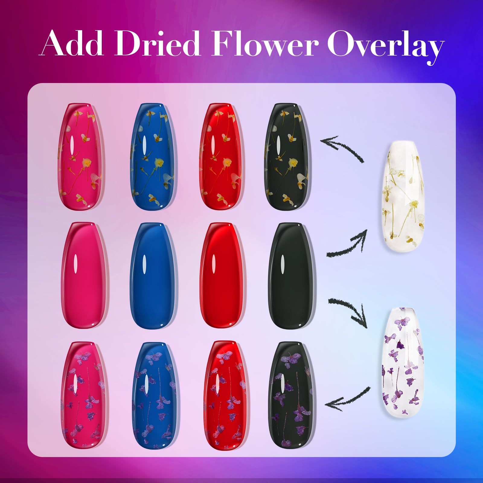 Amazon.co.jp: AzureBeauty 6色ゼリーグローディップパウダーネイル