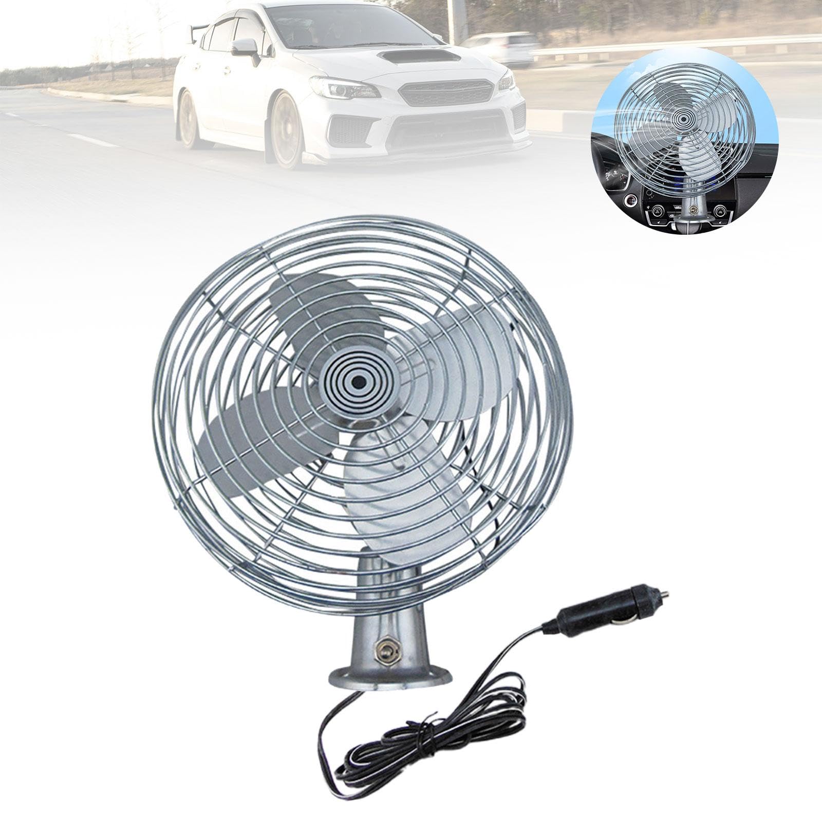 Ventola di Raffreddamento a Da 8 Pollici, Ventola per Camion con Clip di Installazione, Accessori per Auto Resistenti, Ventola per Auto per Rim