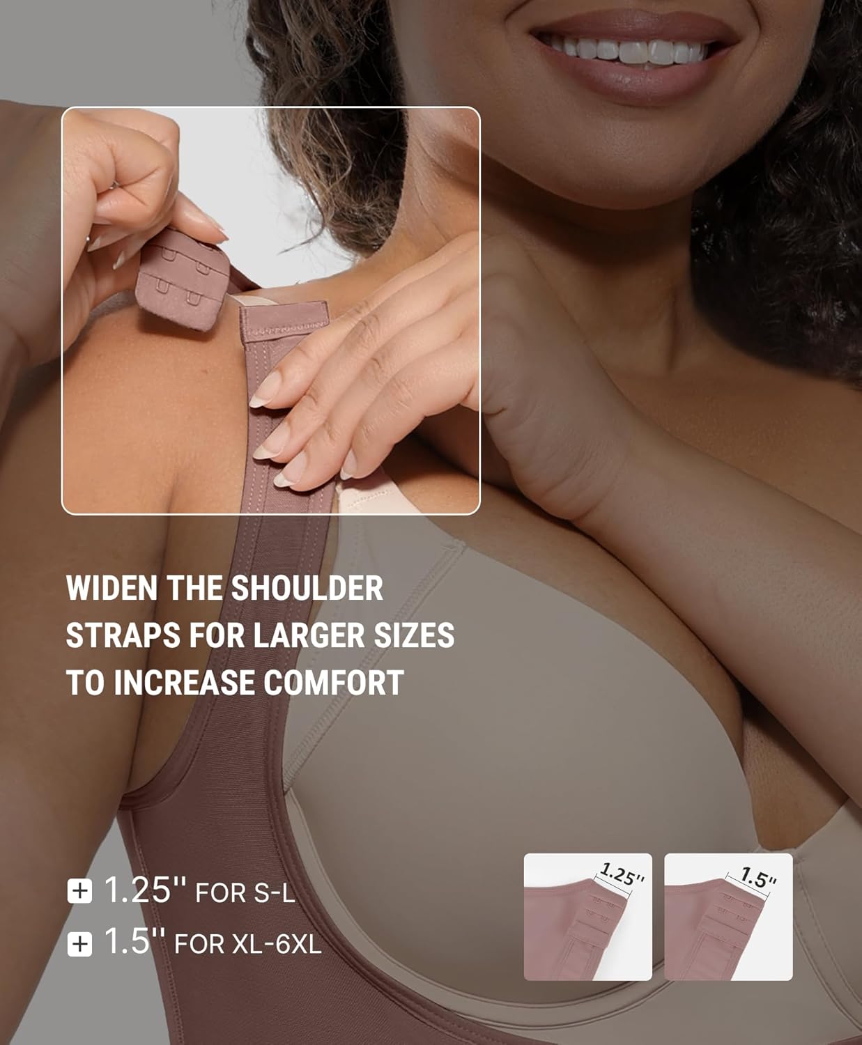 FeelinGirl Fajas Colombianas Moldeadoras Butt Lifting Shapewear Tummy Control Postpartum Faja Body Shaper with Zipper Crotch
