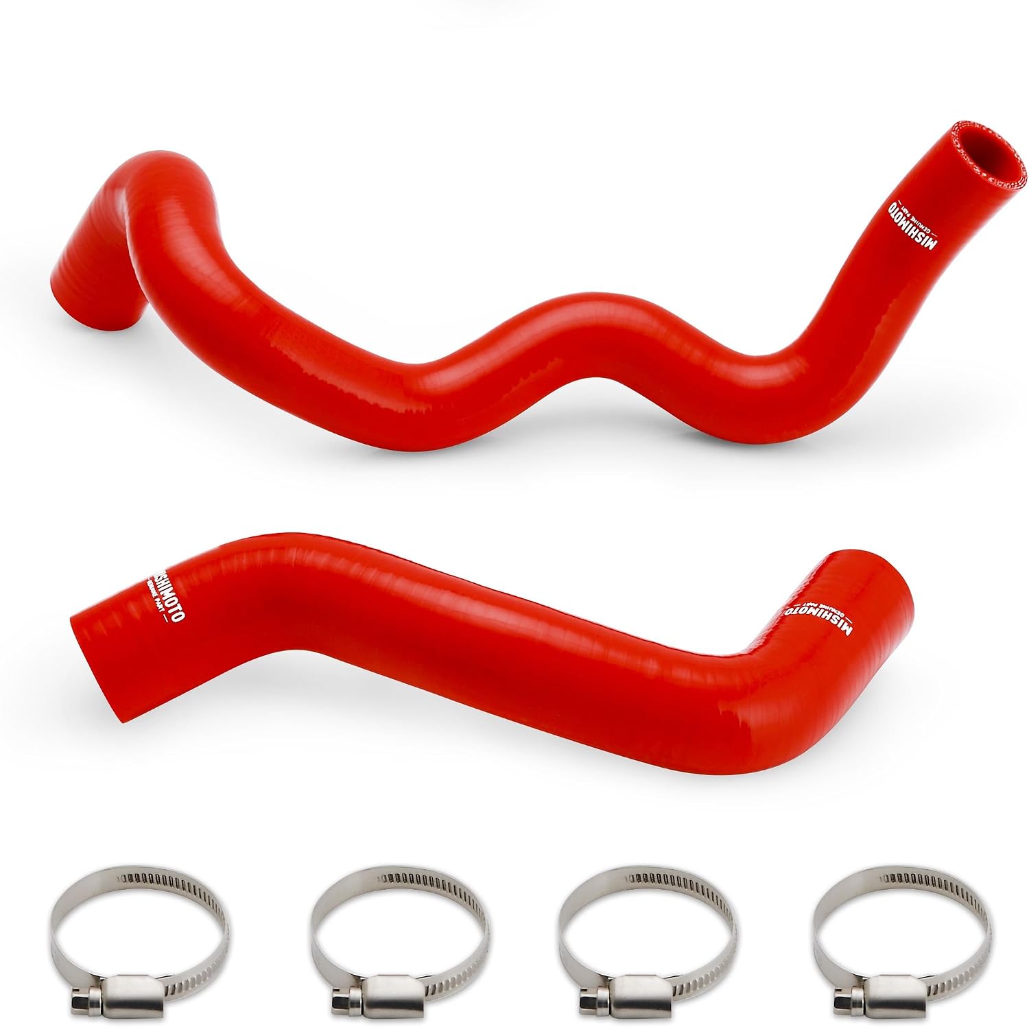 Mishimoto MMHOSE-RS-16RD Silicone Radiator Hose Kit Fits Ford Focus RS 2016-2018 Red