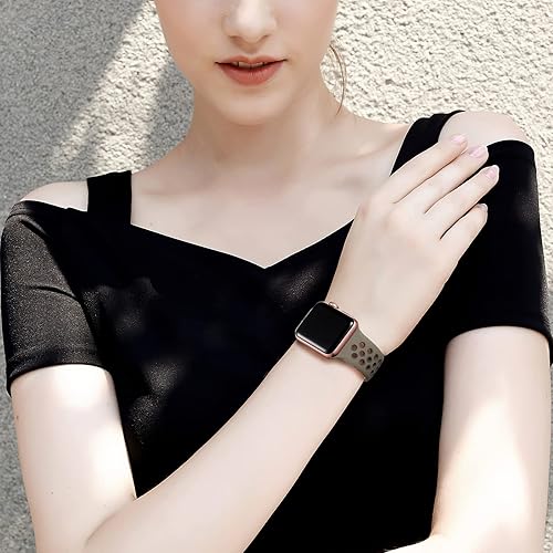 Miniatura 8 de Lerobo Paquete de 3 correas compatibles con Apple Watch Series 8 7 6 5 4 3 2 1 SE Ultra Band de 1.929 in, 1.772 in, 1.732 in, 1.654 in, 1.614 in,