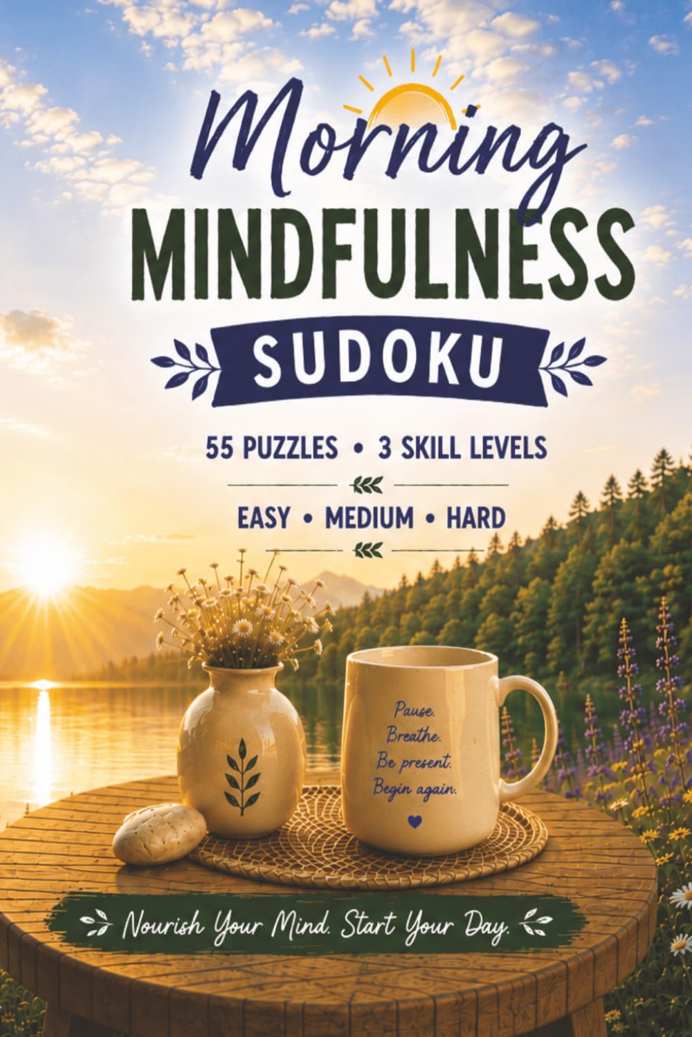 Morning Mindfulness Sudoku: 55 Calming Sudoku Puzzles to Focus Your Mind and Start Your Day with Calm, Clarity and You