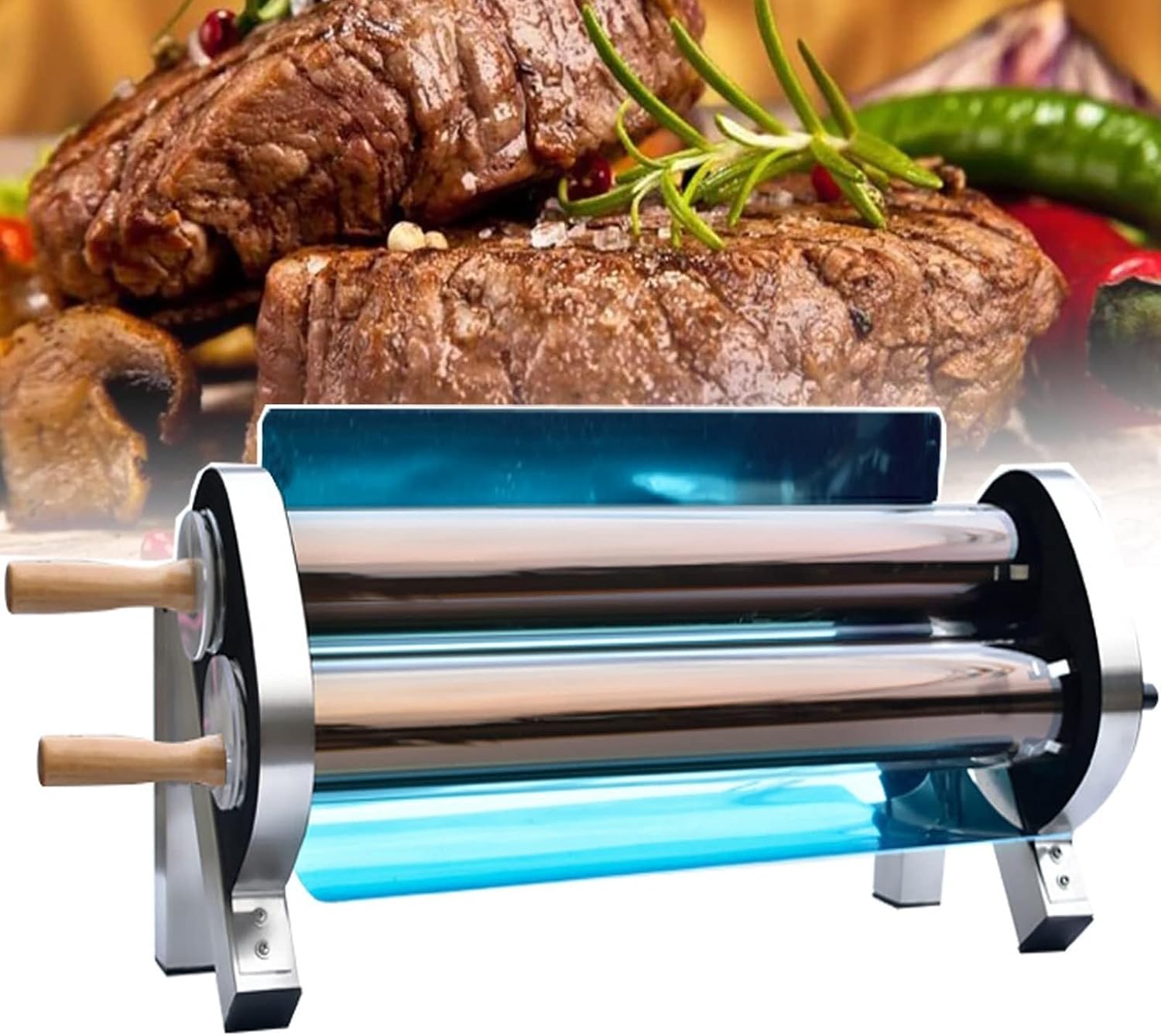 Outdoor Picnic Barbecue Set,Solar Vacuum Oven, Stove, Easy To Carry/Double Tubes/Heating,Suitable For Dinner Parties Of 3-4 People
